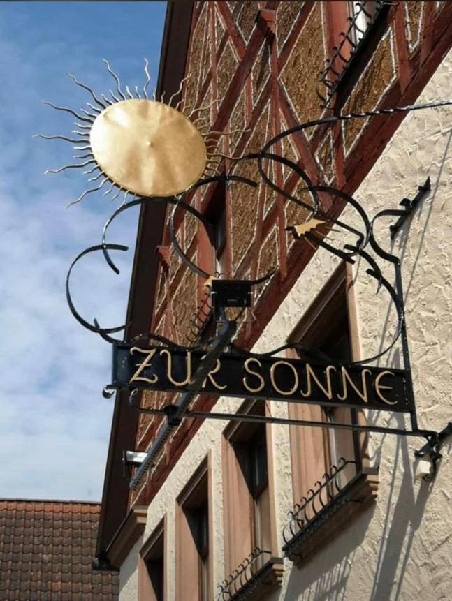 Hotel Sonne Wassertruedingen Exterior photo